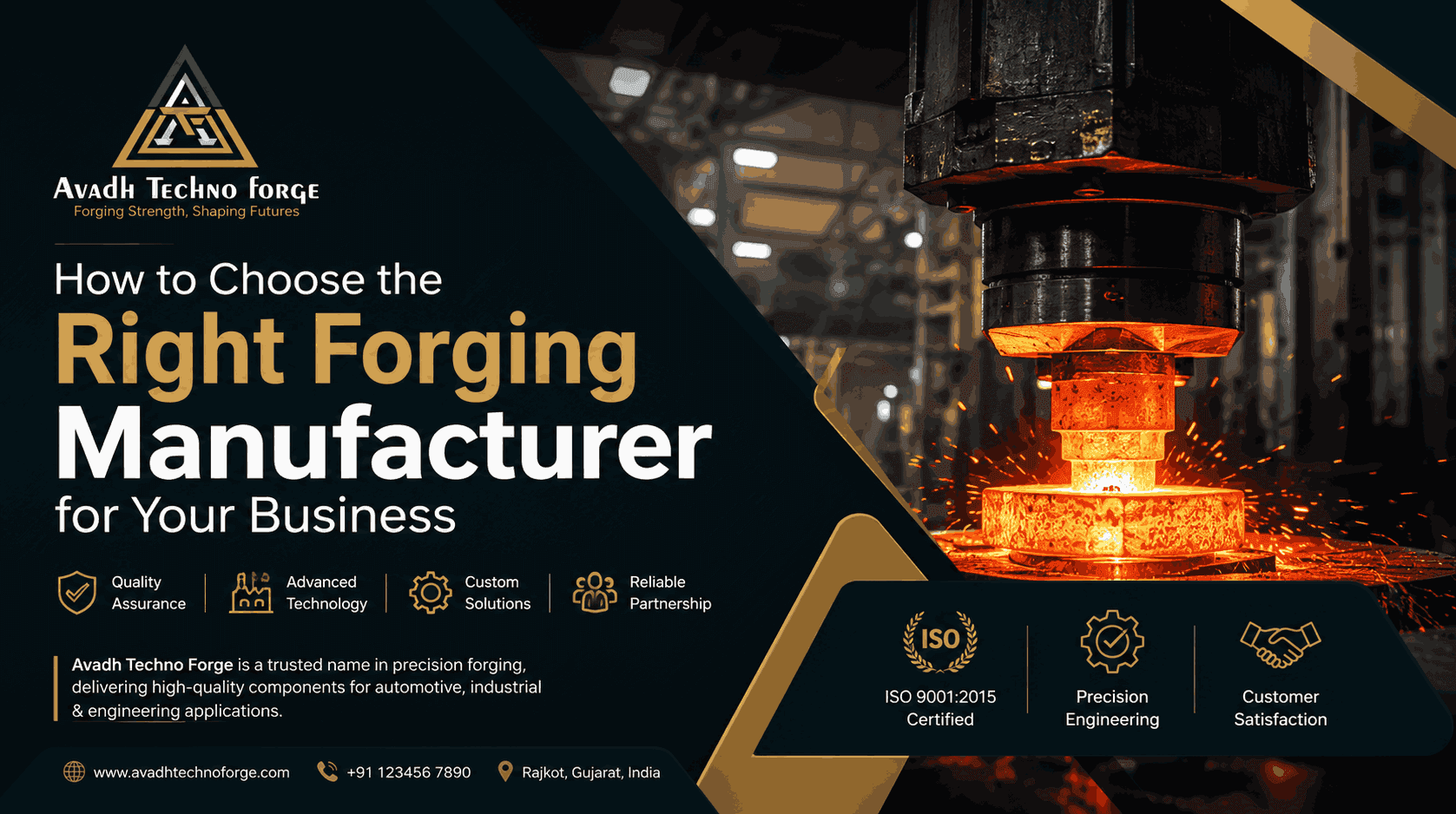 How to Choose the Right Forging Manufacturer for Your Business